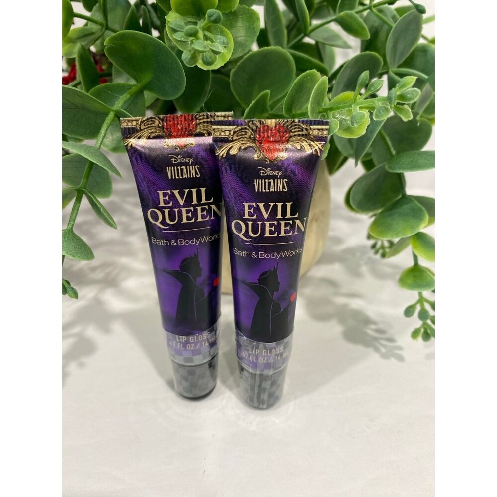 Bath & Body Works Disney Villains Limited Edition “Evil Queen” Lip Gloss-2-New